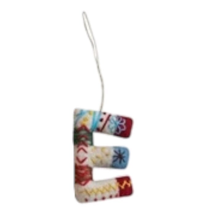 Ornament | Alphabet | Wool Felt