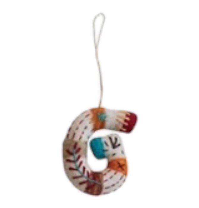 Ornament | Alphabet | Wool Felt
