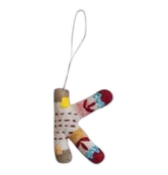 Ornament | Alphabet | Wool Felt