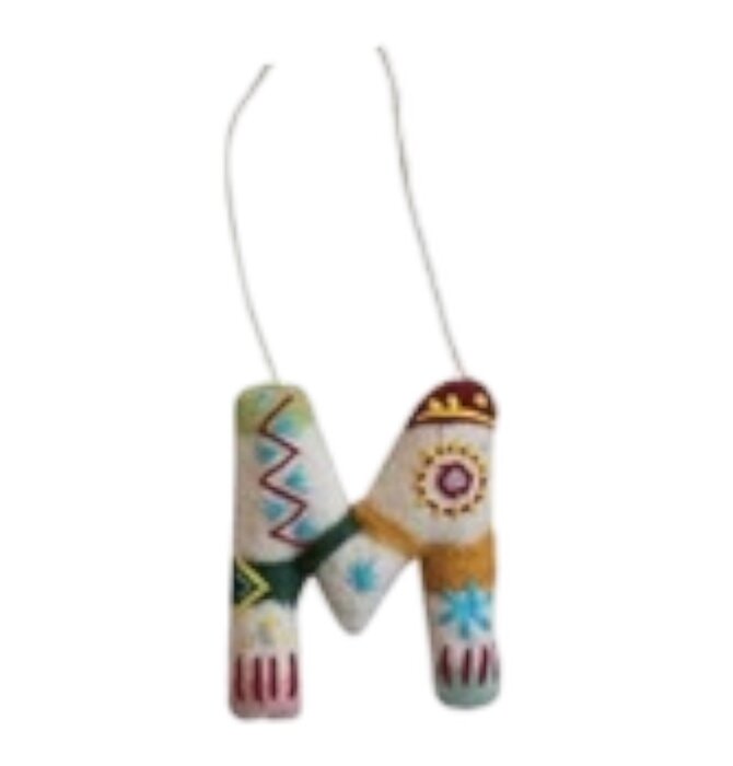 Ornament | Alphabet | Wool Felt