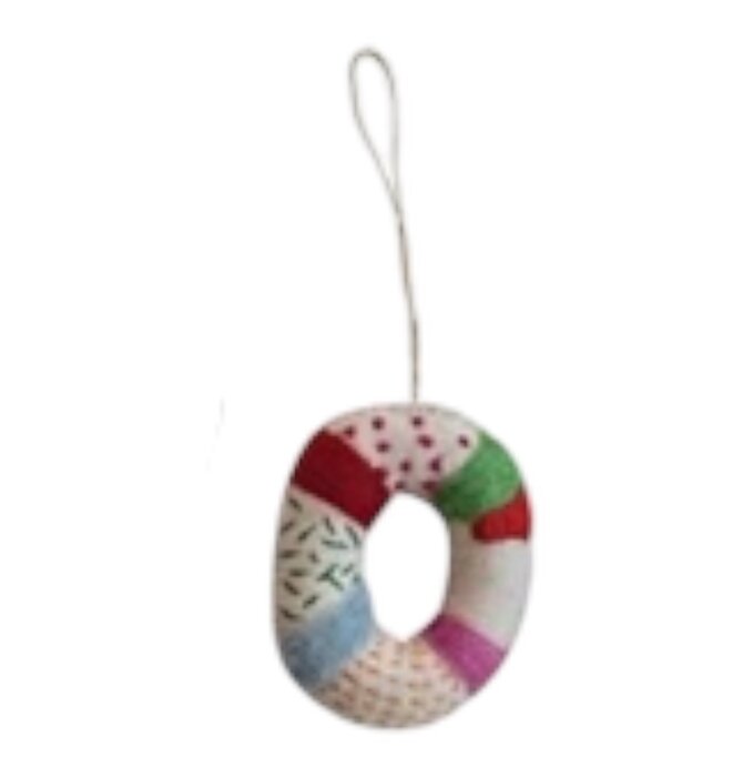 Ornament | Alphabet | Wool Felt