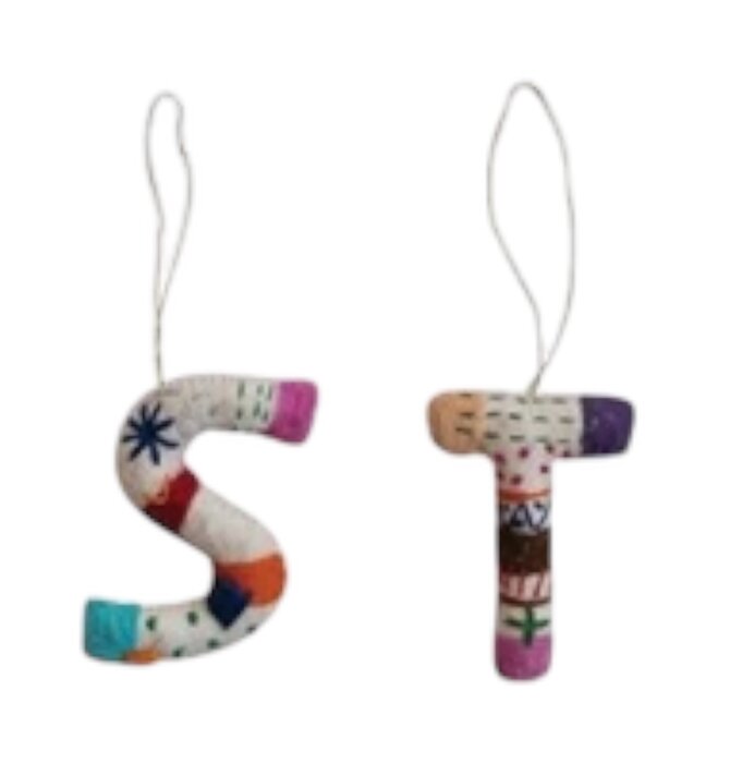 Ornament | Alphabet | Wool Felt