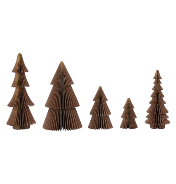 Tree Set | Paper Magnetic Honeycomb Glitter