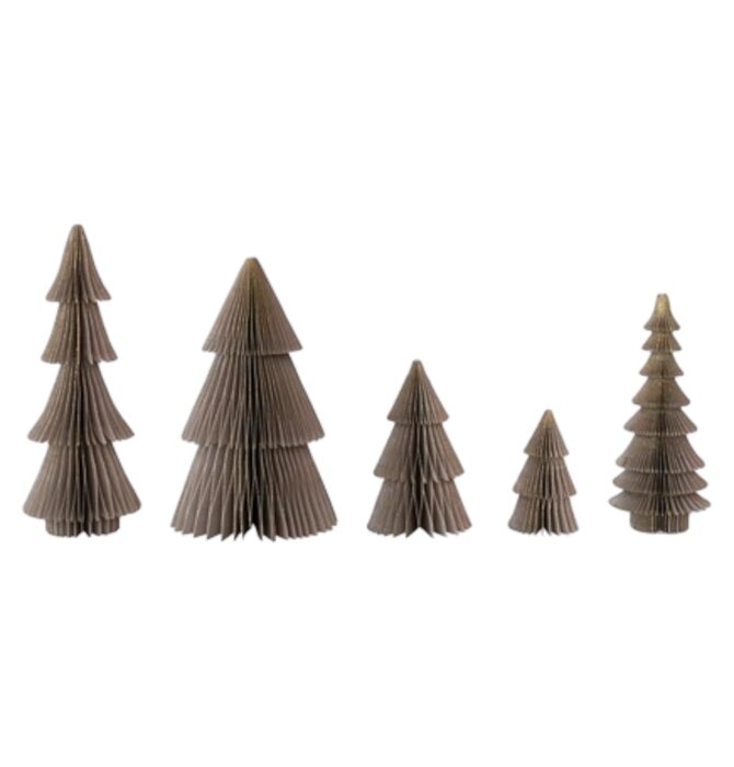 Tree Set | Paper Magnetic Honeycomb Glitter
