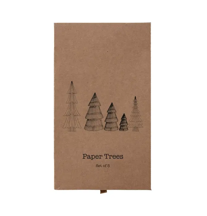 Tree Set | Paper Magnetic Honeycomb Glitter