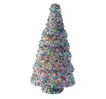 Tree | Glass | Multi-Color Sequins