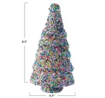 Tree | Glass | Multi-Color Sequins