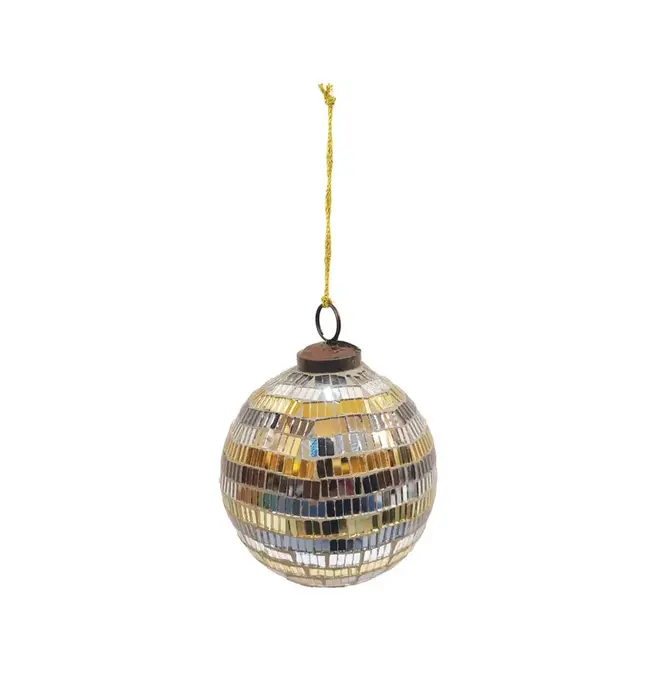 Ornament | Mirrored Glass | Disco Ball