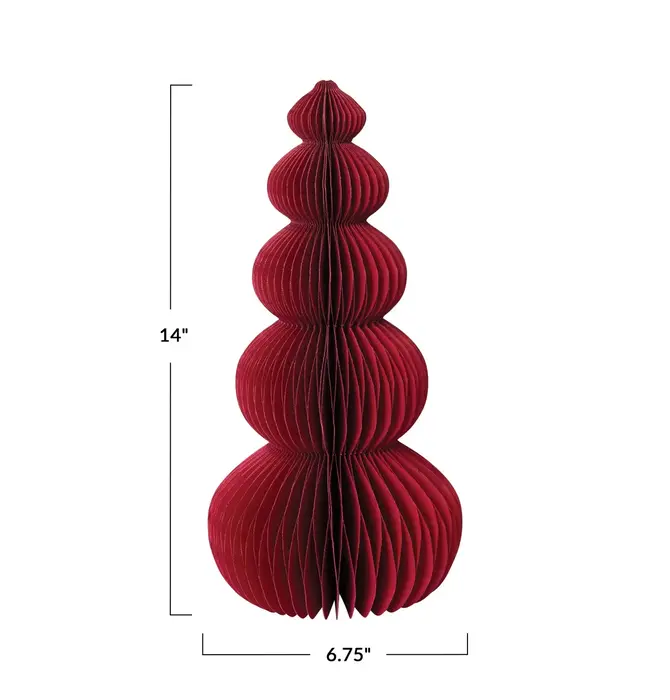 Tree | Magnetic Paper | 14" Red Color