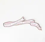 Wall Décor | Wood Ribbon | "Merry Christmas and a Happy New Year"