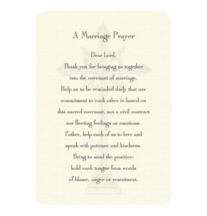 Notecards | Set/8 | Marriage Prayer