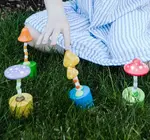 Toy | Push Puppet | Mushroom | Top Color