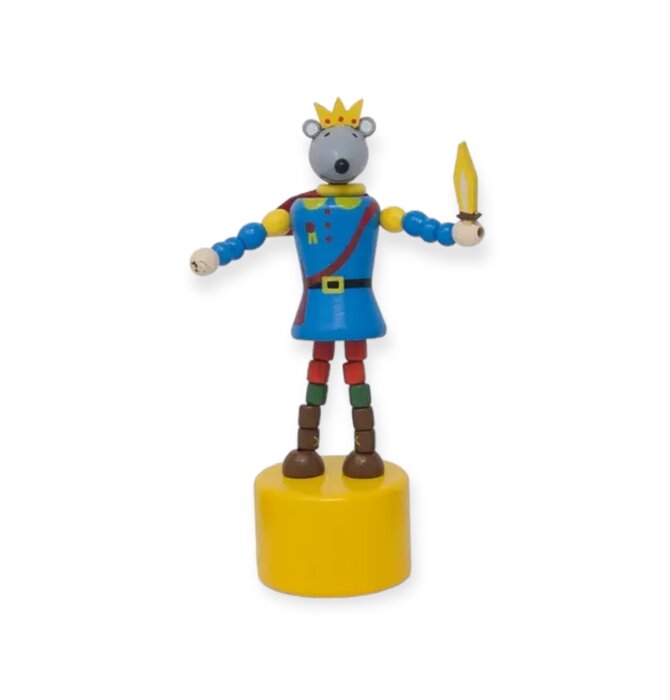 Toy | Push Puppet | Nutcracker Christmas