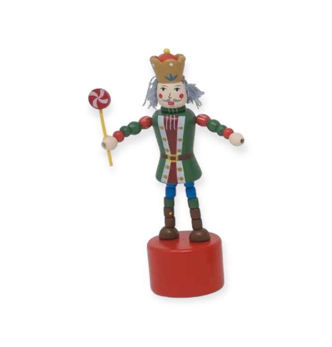 Toy | Push Puppet | Nutcracker Christmas
