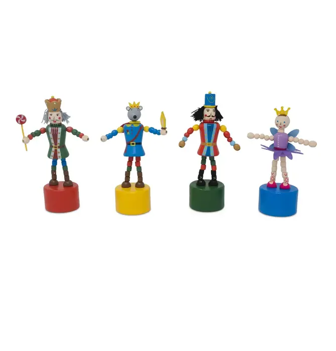 Toy | Push Puppet | Nutcracker Christmas