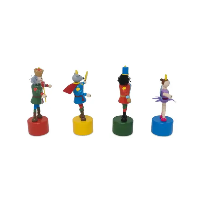 Toy | Push Puppet | Nutcracker Christmas