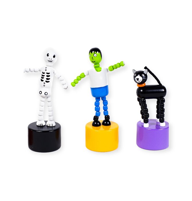Toy | Push Puppet | Spooky Friends