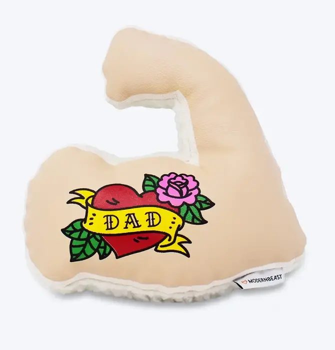 Dog Toy | Natural Canvas | Dad Tattoo