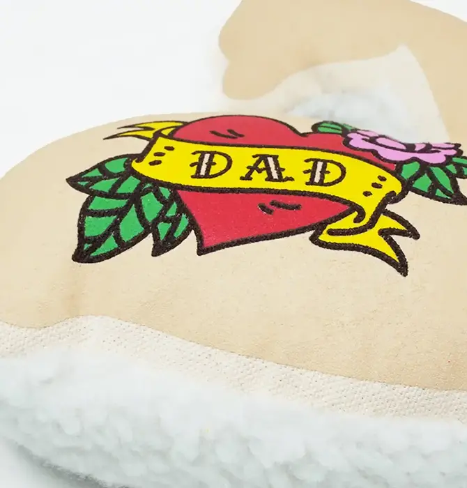 Dog Toy | Natural Canvas | Dad Tattoo