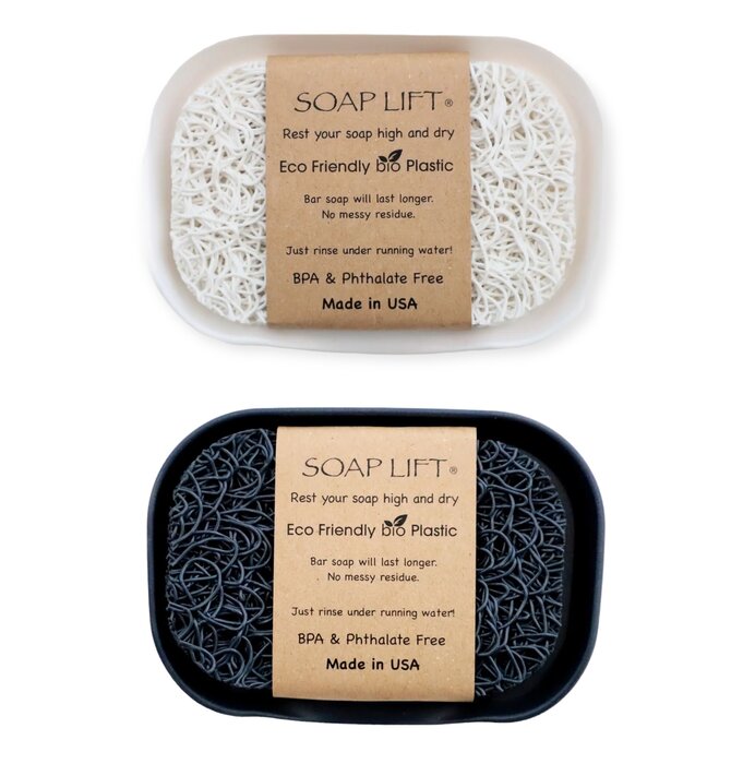 Soap Dish Set | Waterfall Dish + Soap Saver