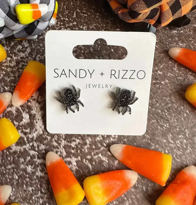 Earrings | Spider Studs | Mini
