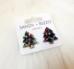 Earrings | Christmas Tree | Medium Stud