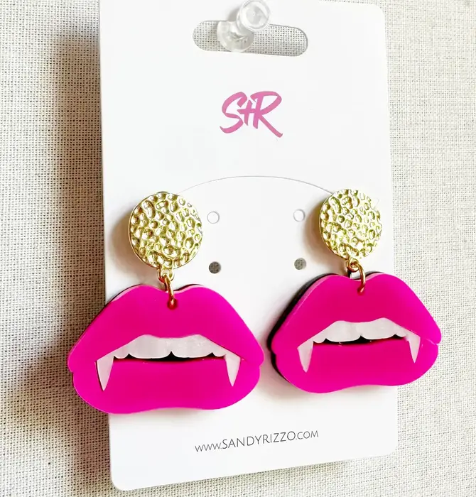 Earrings | Vampire Dangle