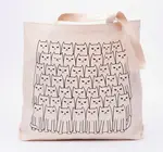Bag | Canvas Tote | Cats