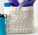 Bag | Canvas Tote | Cats
