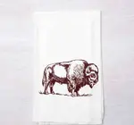 Tea Towel | Flour Sack | Bison
