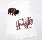 Tea Towel | Flour Sack | Bison