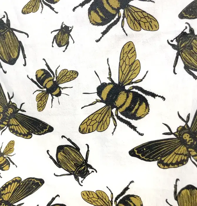 Tea Towel | Flour Sack | Insect