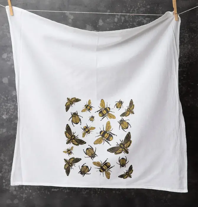 Tea Towel | Flour Sack | Insect