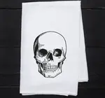 Tea Towel | Flour Sack | Skull