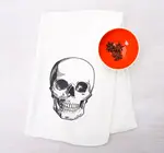 Tea Towel | Flour Sack | Skull