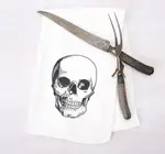 Tea Towel | Flour Sack | Skull