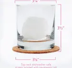 Rocks Glass | Skull