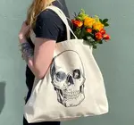 Bag | Canvas Tote | Skull