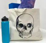Bag | Canvas Tote | Skull