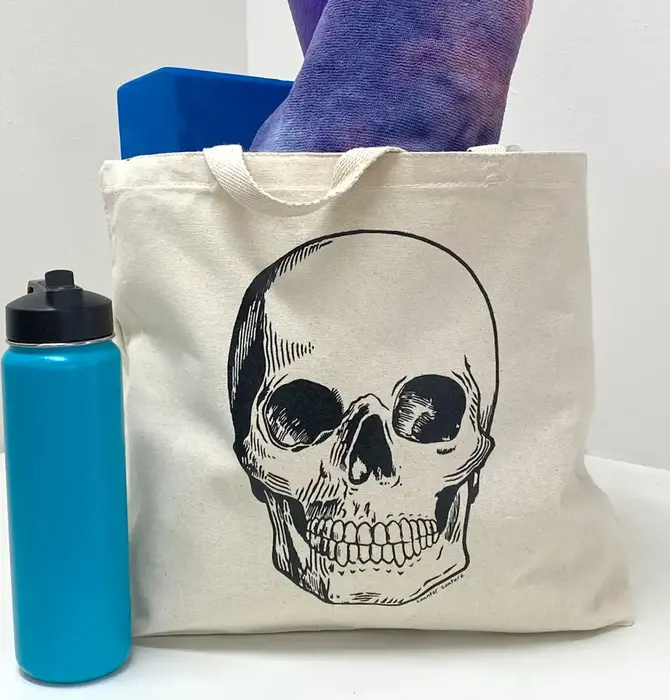 Bag | Canvas Tote | Skull