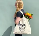 Bag | Canvas Tote | Skull
