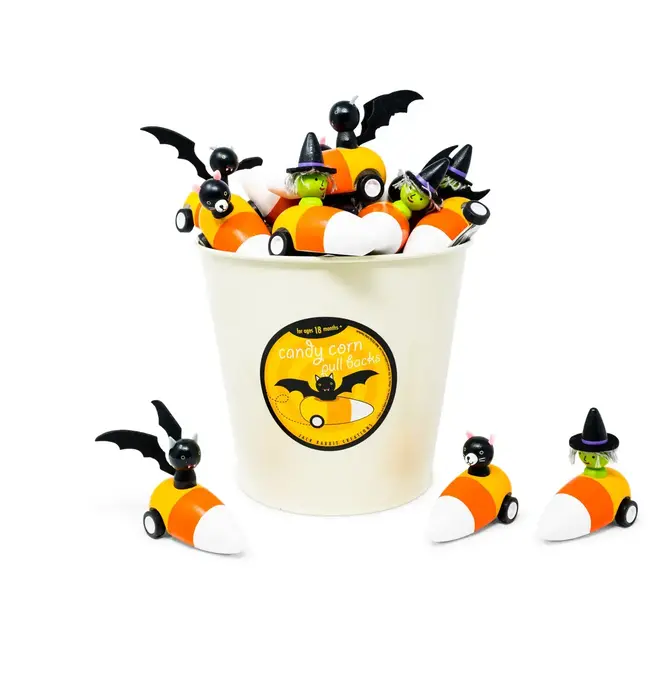 Toy | Pull Back Racer | Candy Corn