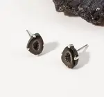 Post Earrings | Sterling Silver | "Down to Earth" Geode