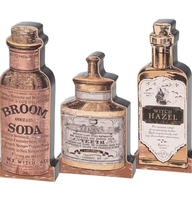 Decor | Wooden Sitter | Potions