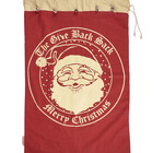 Bag | Canvas | Give Back Santa Sack