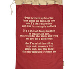 Bag | Canvas | Give Back Santa Sack