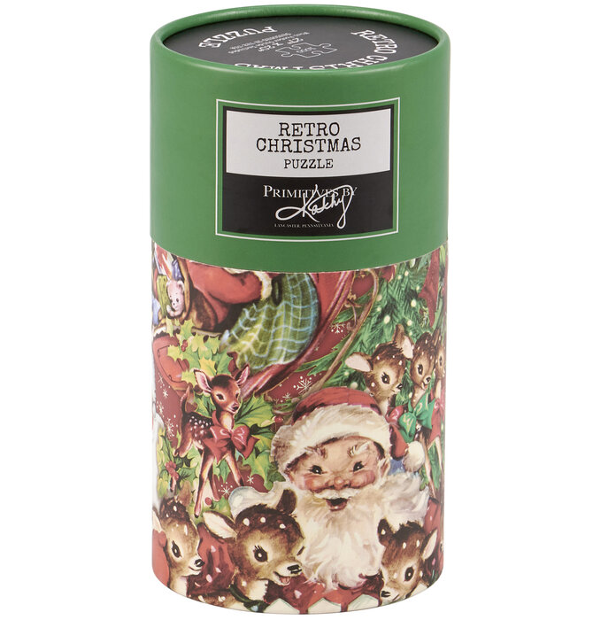 Puzzle | 1000-Piece | Retro Christmas