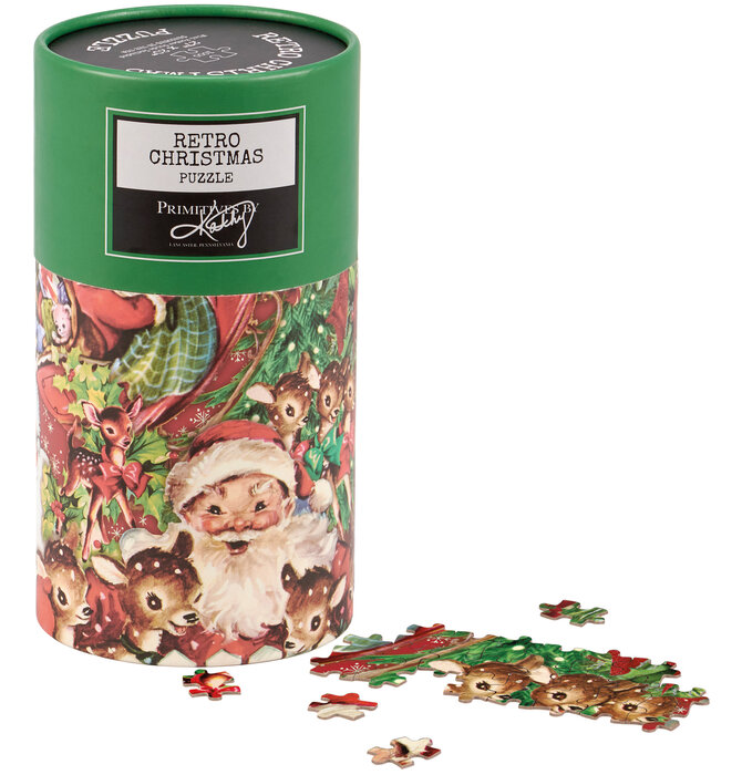 Puzzle | 1000-Piece | Retro Christmas
