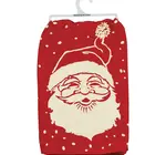 Tea Towel | Vintage Red Santa Face