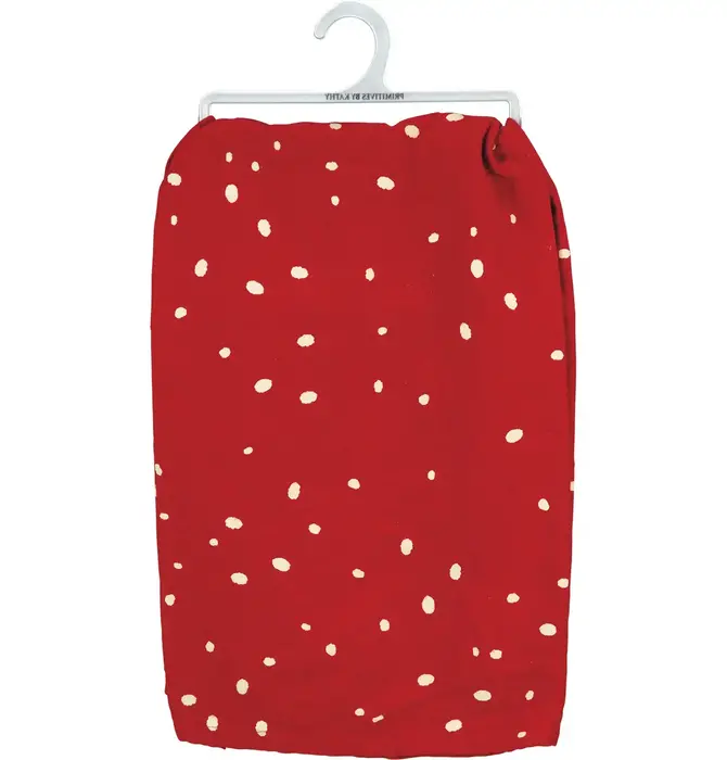 Tea Towel | Vintage Red Santa Face